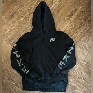 Nike Fleece Hoodie with Silver Accents
